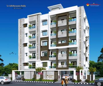 Image of 1415 Sq.ft 3 BHK Apartment / Flat for sale in Pothinamallayya Palem, Visakhapatnam for Rs. 8100000