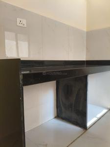 Kitchen Image of 607 Sq.ft 1 BHK Apartment / Flat for rent in Thane West Thane for Rs. 15000