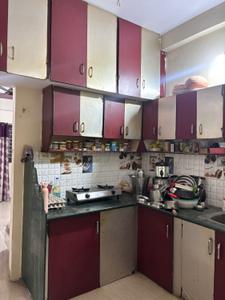 Kitchen Image of 550 Sq.ft 1 BHK Independent House for rent in Sudama Nagar Indore for Rs. 10000