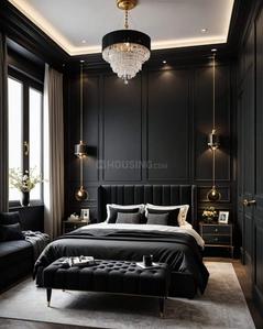 Bedroom Image of 871 Sq.ft 3 BHK Apartment / Flat for sale in Satyagrah The Atlantis, Zundal Ahmedabad for Rs. 6900000