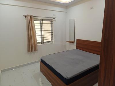 Bedroom Image of 550 Sq.ft 1 BHK Apartment / Flat for rent in Nagavara Bengaluru for Rs. 25000