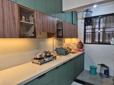 Kitchen Image of 1050 Sq.ft 2 BHK Apartment / Flat for rent in Kohinoor Sapphire III, Tathawade Pune for Rs. 36000