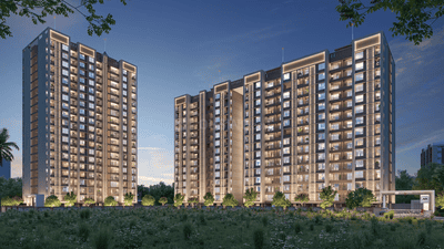 Image of 1115 Sq.ft 2 BHK Apartment / Flat for sale in AR Mirador, Wakad, Pune for Rs. 6000000