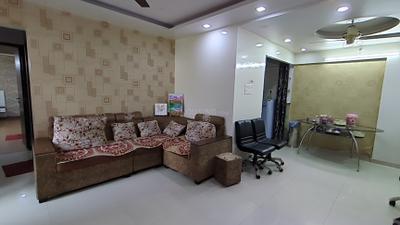 Living Room Image of 905 Sq.ft 2 BHK Apartment / Flat for sale in Saarrthi Shimmer And Shine II, Anand Nagar, Sinhagad Road Pune for Rs. 14500000