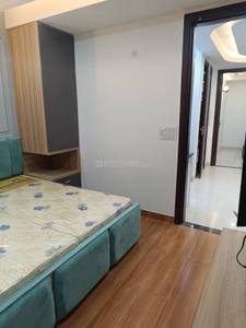 Bedroom Image of 600 Sq.ft 2 BHK Builder Floor for rent in Uttam Nagar New Delhi for Rs. 17000