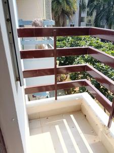 Balcony Image of 600 Sq.ft 2 BHK Apartment / Flat for rent in Medavakkam Chennai for Rs. 17000