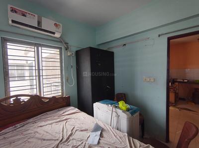 Bedroom Image of 680 Sq.ft 2 BHK Apartment / Flat for rent in Shapoorji Pallonji Shukhobrishti, New Town Kolkata for Rs. 17000