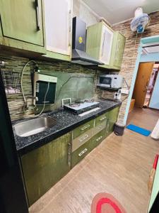 Kitchen Image of 250 Sq.ft 1 RK Apartment / Flat for rent in Worli Mumbai for Rs. 42000