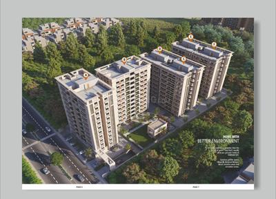 Image of 1377 Sq.ft 2 BHK Apartment / Flat for sale in Vardan Sky, Vastral, Ahmedabad for Rs. 5100000