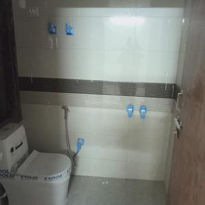 Bathroom Image of 585 Sq.ft 1 BHK Independent House for rent in Sangam Vihar New Delhi for Rs. 12500