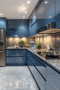 Kitchen Image of 2250 Sq.ft 3 BHK Builder Floor for rent in Sector 16 Panchkula for Rs. 65000