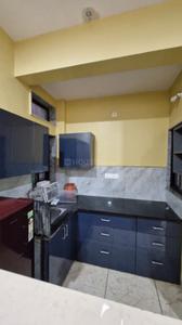 Kitchen Image of 1500 Sq.ft 1 BHK Studio for rent in Vijay Nagar Indore for Rs. 21000
