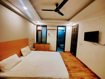 Bedroom Image of 500 Sq.ft 1 RK Builder Floor for rent in Sector 52 Gurgaon for Rs. 20500