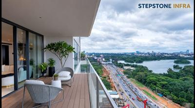 Balcony Image of 4429 Sq.ft 4 BHK Apartment / Flat for sale in Embassy Lake Terraces, Hebbal Kempapura Bengaluru for Rs. 110725000