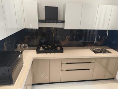 Kitchen Image of 1127 Sq.ft 2 BHK Apartment / Flat for sale in KP Supernova, Mohammed Wadi Pune for Rs. 8500000