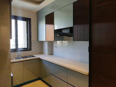 Kitchen Image of 1350 Sq.ft 3 BHK Builder Floor for sale in Skywhales Vienna Greens II, Sector 99A Gurgaon for Rs. 16000000