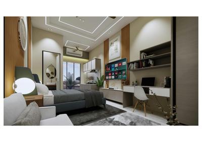 Bedroom Image of 550 Sq.ft 1 RK Studio for sale in Kalyan Aurum, Jagatpura Jaipur for Rs. 4000000