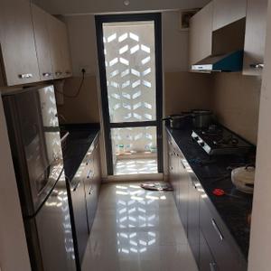 Kitchen Image of 720 Sq.ft 1 BHK Apartment / Flat for rent in Lodha Lakeshore Greens, Palava Phase 2 Thane for Rs. 17000
