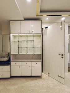 Kitchen Image of 1000 Sq.ft 3 BHK Builder Floor for rent in Anand Vihar New Delhi for Rs. 36000