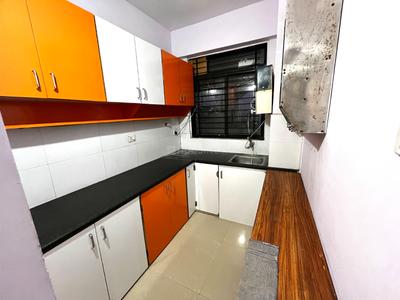 Kitchen Image of 1650 Sq.ft 2 BHK Penthouse for rent in Space Park I, Mahalakshmi Nagar Indore for Rs. 27000