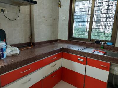 Kitchen Image of 580 Sq.ft 1 BHK Apartment / Flat for rent in Sai Simran, Govandi Mumbai for Rs. 50000