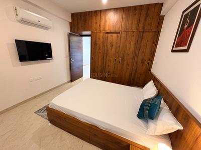 Bedroom Image of 1114 Sq.ft 3 BHK Apartment / Flat for rent in Frame The Grand Fortune, Sirsi Jaipur for Rs. 40000