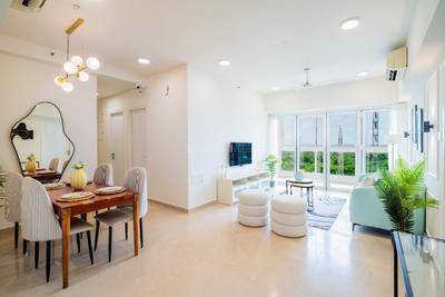 Living Room Image of 1450 Sq.ft 4 BHK Apartment / Flat for sale in Godrej The Trees, Vikhroli East Mumbai for Rs. 74100000