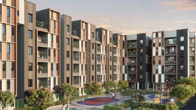 Image of 1120 Sq.ft 2 BHK Apartment / Flat for sale in TVS Emerald Verde Vista, Padur, Chennai for Rs. 8940000