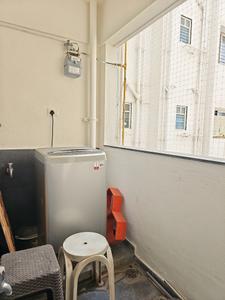 Drying Area Image of 1507 Sq.ft 3 BHK Apartment / Flat for rent in Wagholi Pune for Rs. 28000