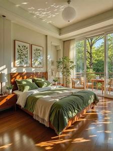 Bedroom Image of 2300 Sq.ft 3 BHK Duplex for rent in Beverly Golf Avenue, Sector 65 Mohali for Rs. 35000