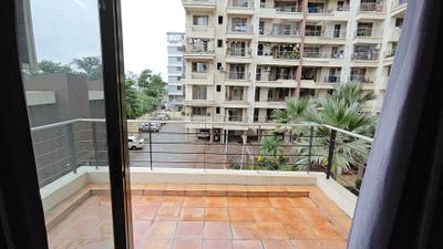 Balcony Image of 1650 Sq.ft 3 BHK Apartment / Flat for rent in Ekta Greenville, Pathardi Phata Nashik for Rs. 30000