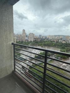Balcony Image of 800 Sq.ft 2 BHK Apartment / Flat for rent in Risland The Icon, Thane West Thane for Rs. 42000