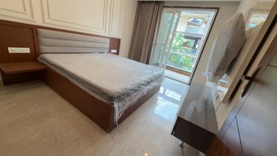 Bedroom Image of 600 Sq.ft 1 BHK Builder Floor for rent in Sector 57 Gurgaon for Rs. 40000