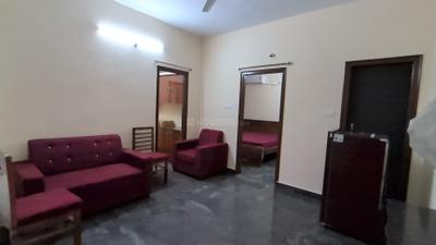 Living Room Image of 750 Sq.ft 1 BHK Apartment / Flat for rent in Kondapur Hyderabad for Rs. 27000