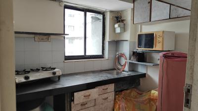 Kitchen Image of 710 Sq.ft 1 BHK Apartment / Flat for sale in Excel Park, Airoli Navi Mumbai for Rs. 10800000