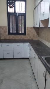 Kitchen Image of 930 Sq.ft 3 BHK Builder Floor for rent in Dabri New Delhi for Rs. 26000