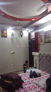 Bedroom Image of 650 Sq.ft 2 BHK Builder Floor for rent in Builder Whit Rose Aprtment, Sector 13 Dwarka New Delhi for Rs. 24499