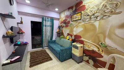Living Room Image of 750 Sq.ft 1.5 BHK Apartment / Flat for sale in Rivali Park Wintergreen, Borivali East Mumbai for Rs. 15500000