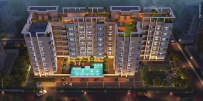Image of 1280 Sq.ft 3 BHK Apartment / Flat for sale in Sureka The Quartet, Prince Anwar Shah Connector, Kolkata for Rs. 24500000