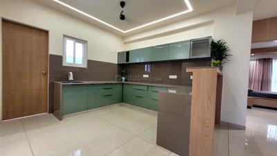 Kitchen Image of 1800 Sq.ft 3 BHK Apartment / Flat for rent in Fatehgunj Vadodara for Rs. 18000