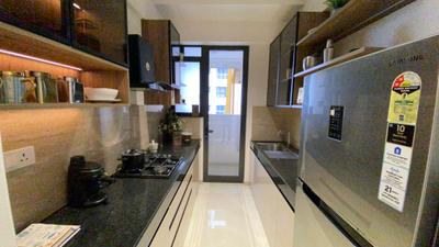 Kitchen Image of 850 Sq.ft 2 BHK Apartment / Flat for sale in Godrej Horizon, Wadala Mumbai for Rs. 39800000