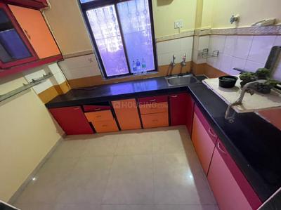 Kitchen Image of 567 Sq.ft 1 BHK Apartment / Flat for rent in Lodha Paradise, Thane West Thane for Rs. 29000