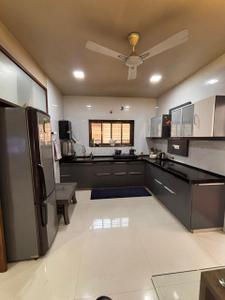 Kitchen Image of 1600 Sq.ft 3 BHK Apartment / Flat for rent in Indira Nagar Nashik for Rs. 35000