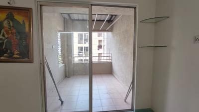 Balcony Image of 1020 Sq.ft 2 BHK Apartment / Flat for rent in Soba Optima, Anand Nagar, Sinhagad Road Pune for Rs. 26000