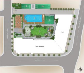 Image of 1412 Sq.ft 3 BHK Apartment / Flat for sale in Ashwin Edmont Aurelia, Kandivali West, Mumbai for Rs. 29900000