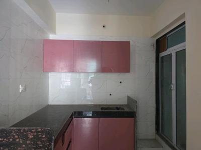 Kitchen Image of 650 Sq.ft 1 BHK Apartment / Flat for rent in Rajlaxmi Nakshatra Auris, Nalasopara West Nala Sopara for Rs. 12000