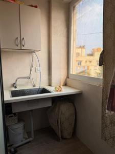 Kitchen Image of 700 Sq.ft 1 BHK Independent House for rent in HSR Layout Bengaluru for Rs. 32000