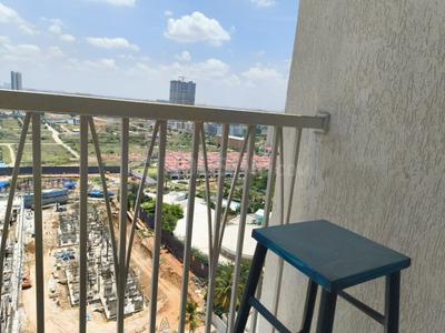 Balcony Image of 978 Sq.ft 2 BHK Apartment / Flat for rent in Eden Park At The Prestige City, Sarjapur Bengaluru for Rs. 39000