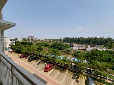 Balcony Image of 1230 Sq.ft 2 BHK Apartment / Flat for rent in Puravankara Palm Beach, Kyalasanahalli Bengaluru for Rs. 43000