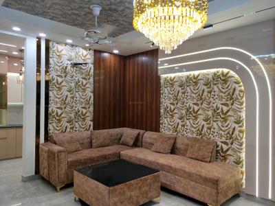 Living Room Image of 1350 Sq.ft 4 BHK Apartment / Flat for sale in Saarthi Lavish Homes by Saarthi Builders, Sector 15 Dwarka New Delhi for Rs. 12300000